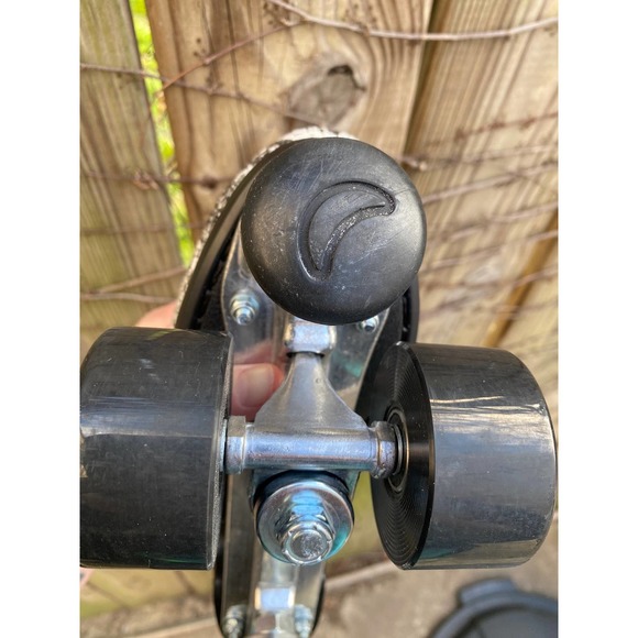 SOLD Moonlight Roller Charmer Skates Black & White Faux Snakeskin Leather SIZE 7 - Picture 8 of 16